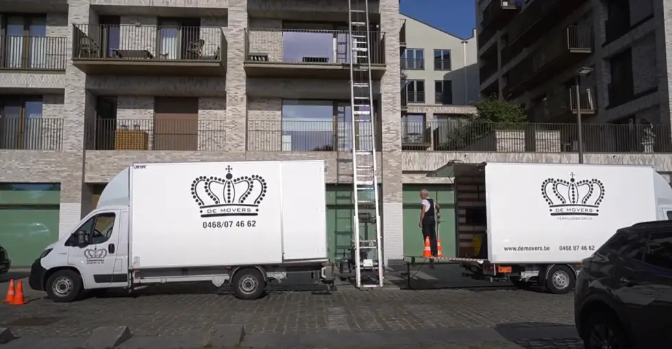 De Movers verhuiswagen